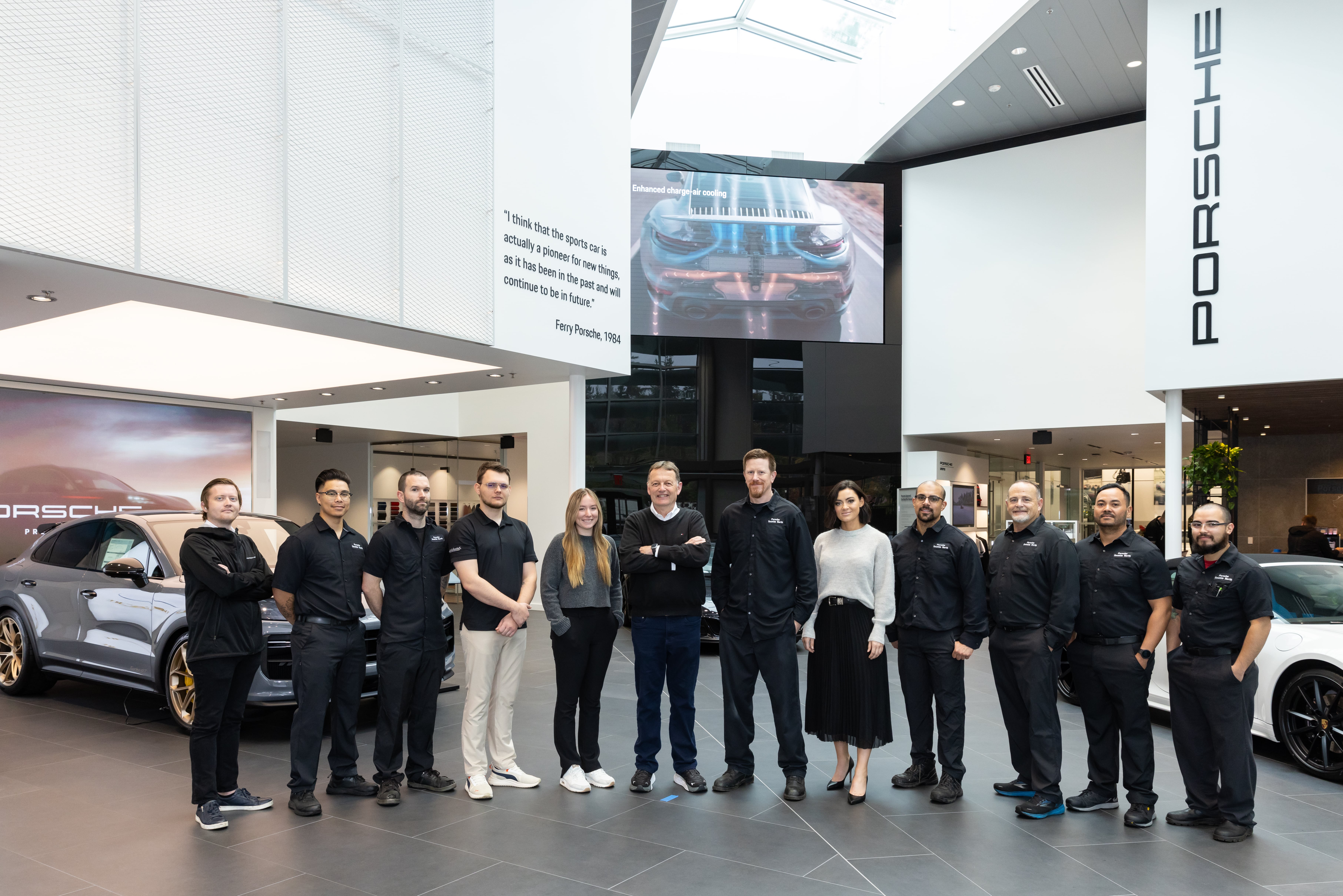 Porsche Seattle North Service and Sales Team